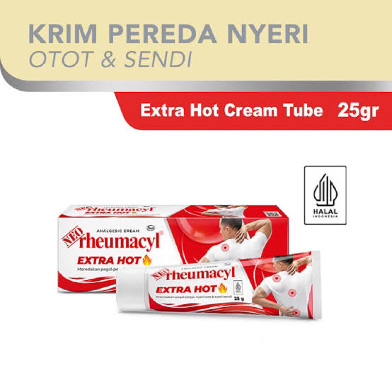 Neo Rheumacyl Extra Hot Cream 25g | Neo Rheumacyl Hot Cream | Neo Rheumacyl Hot Krim