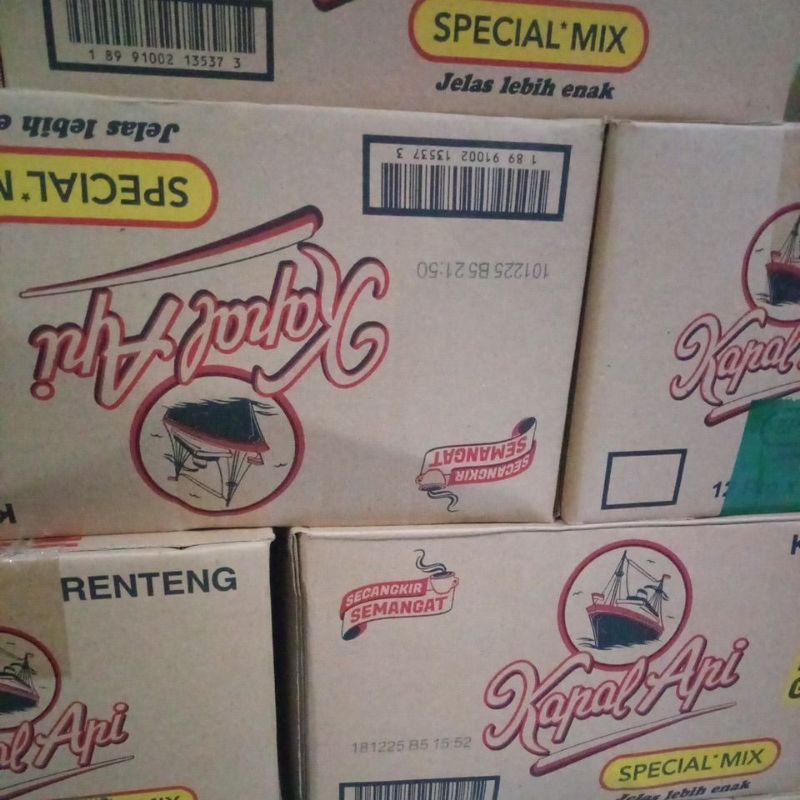 

Kopi Kapal api spesial mix 23 gr / satu karton