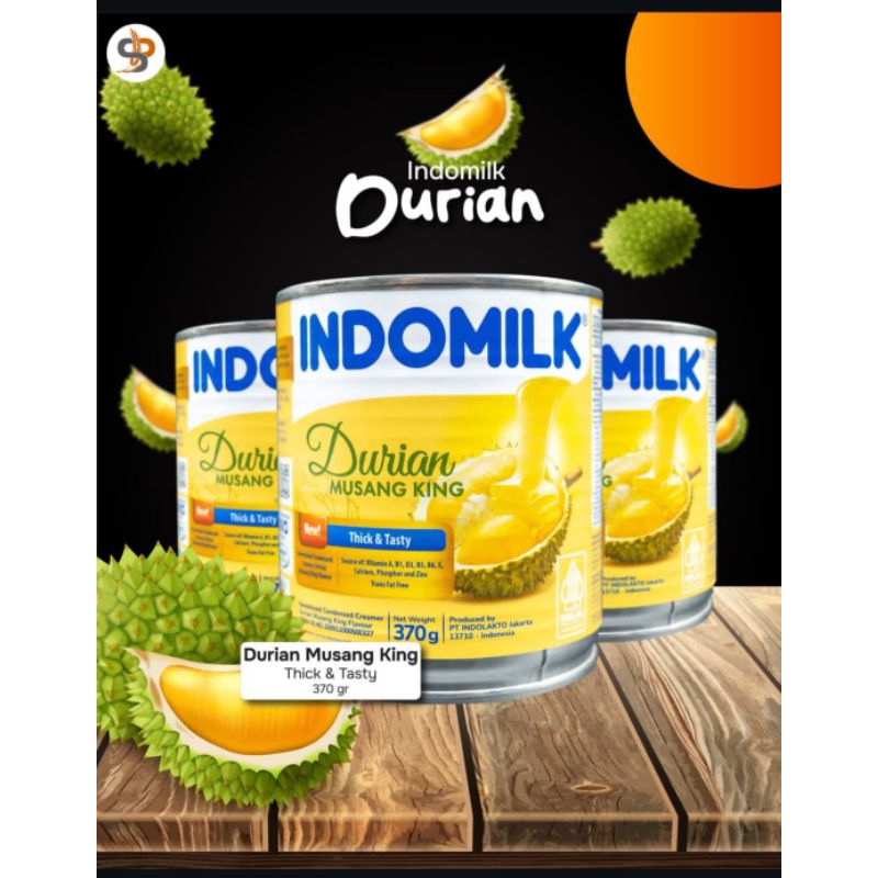 

Indomilk Kental Manis Durian Musang King 370gr
