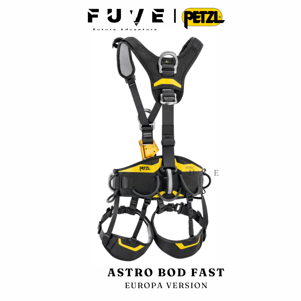 Full Body Harness Petzl Astro BOD Fast Europa Original Safety Rope Gondala Climbing Rope Acces