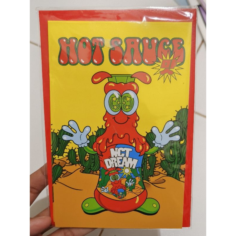 (NEW) NCT DREAM Pop Up Card Mark NCT Hot Sauce / Merchandise Korean Pop Kpop SMTown