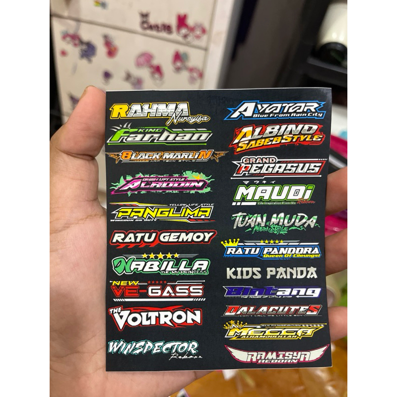 

Stiker julukan bus artis paling murahh