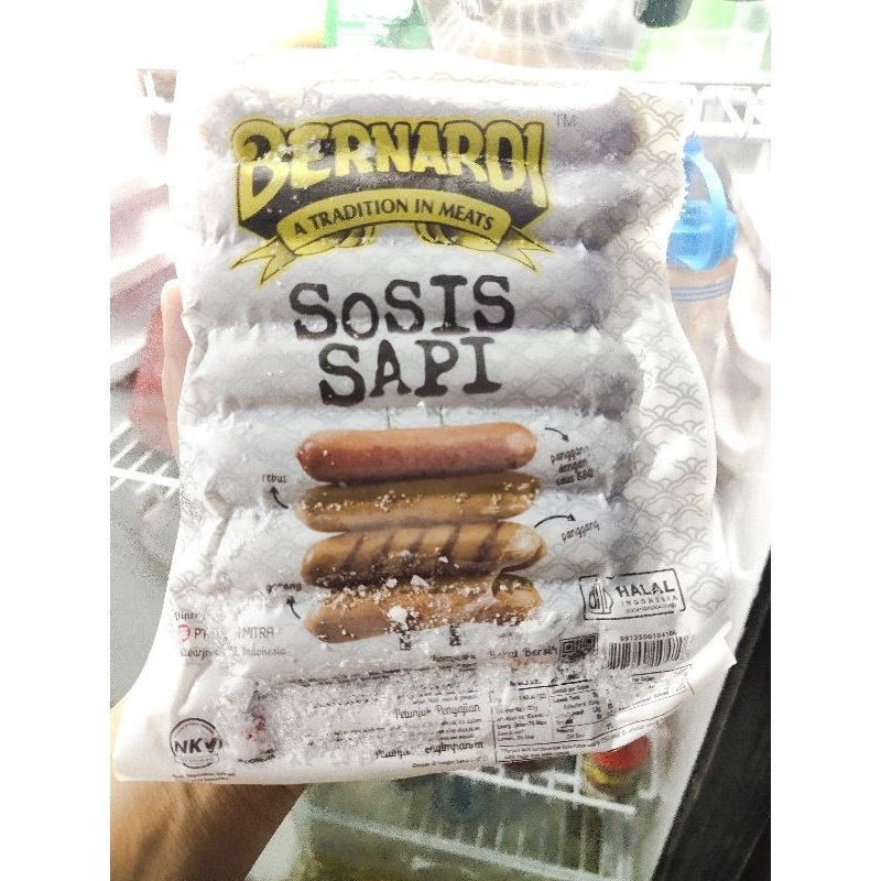 

Bernardi Sosis Sapi 500grm