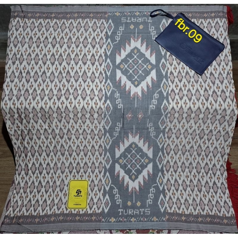 sarung turats fiber goyor tenun tangan gold