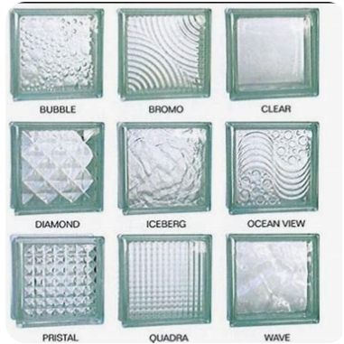 GLASS BLOCK GLASBLOK LOSTER ROSTER KACA