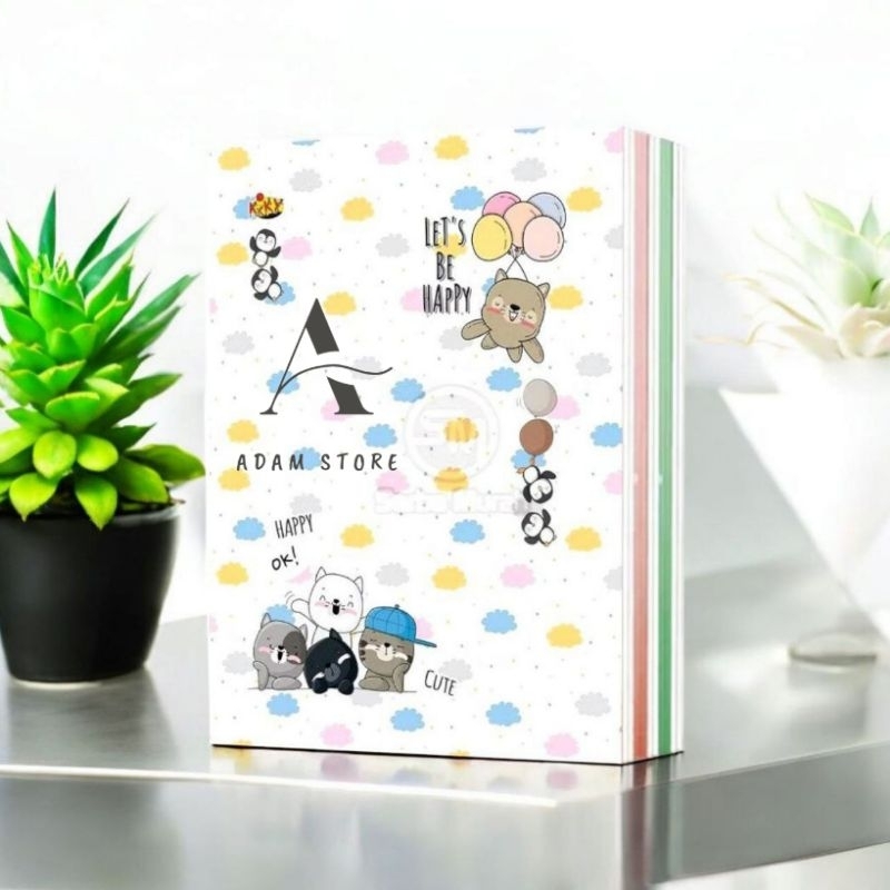 

Buku tulis Kiky 58 lembar isi 10 buku / 1 pack motif random