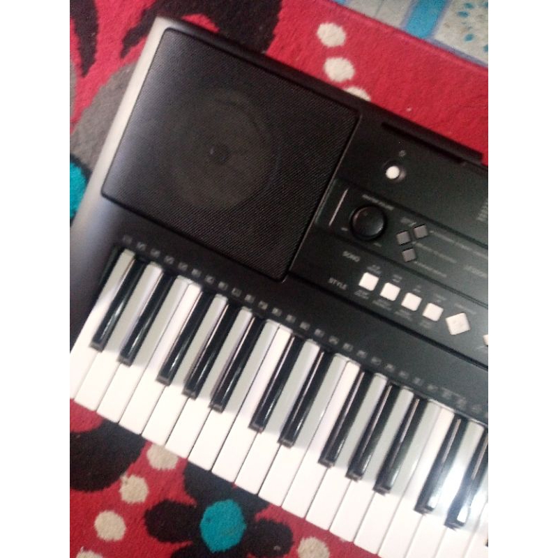keyboard yamaha psr E333 normal kelengkpn kibor tas adptor
