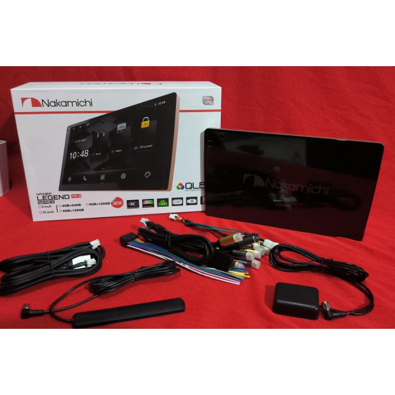 HU Android Nakamichi Ram 8/128 GB Legend MK3 Ukuran 9/10 inch