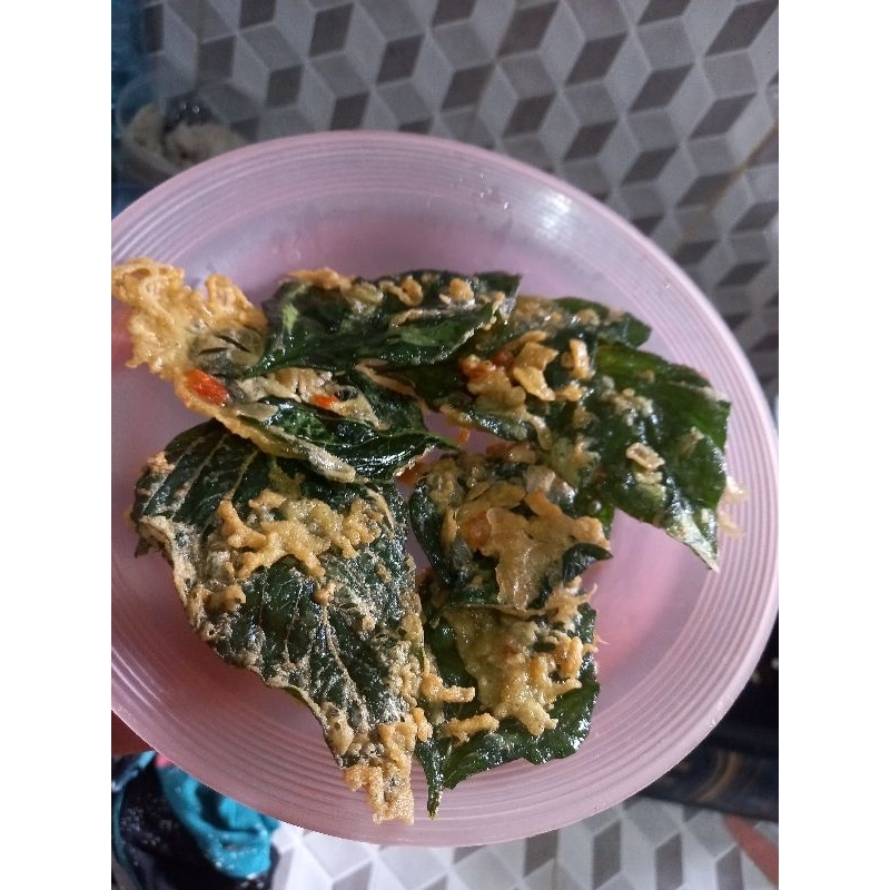 

kripik daun bayam