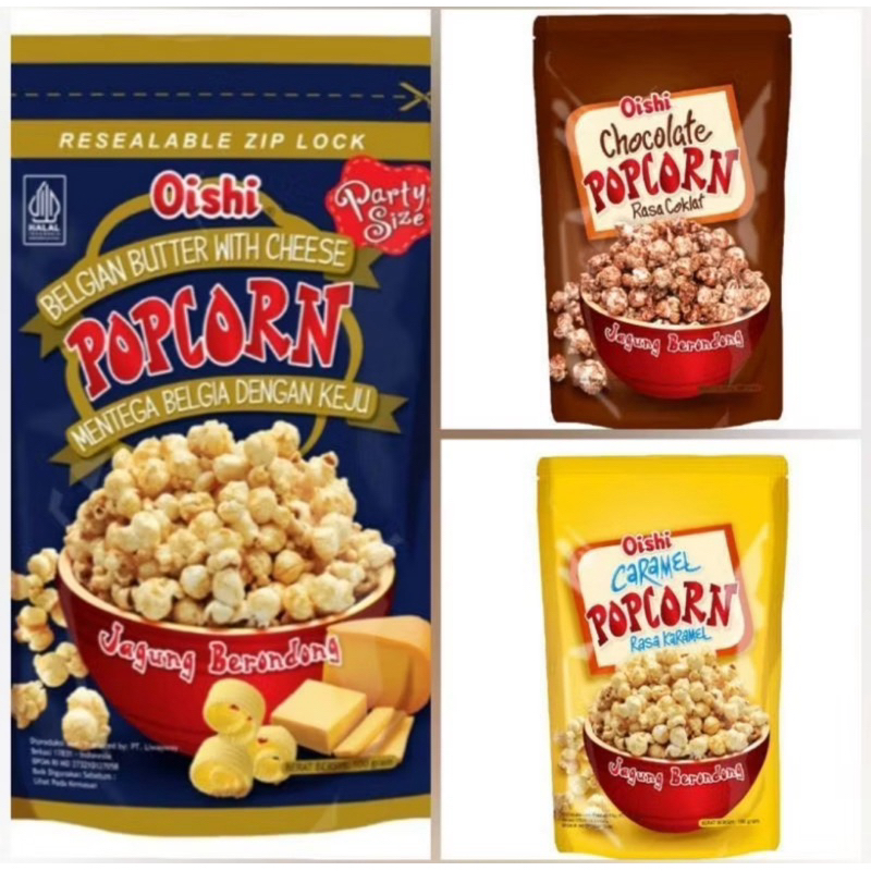 

Oishi Pop corn All varian