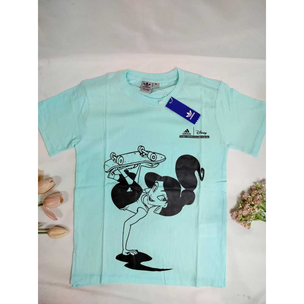 Kaos Anak Perempuan/  Kaos Anak Cewek Adidas /Atasan Anak Perempuan Kaos Anak Harian-4306