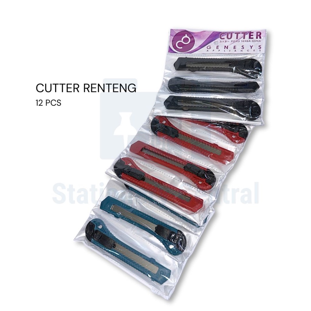

Cutter Besar Pisau Papan Renteng (12 pcs)