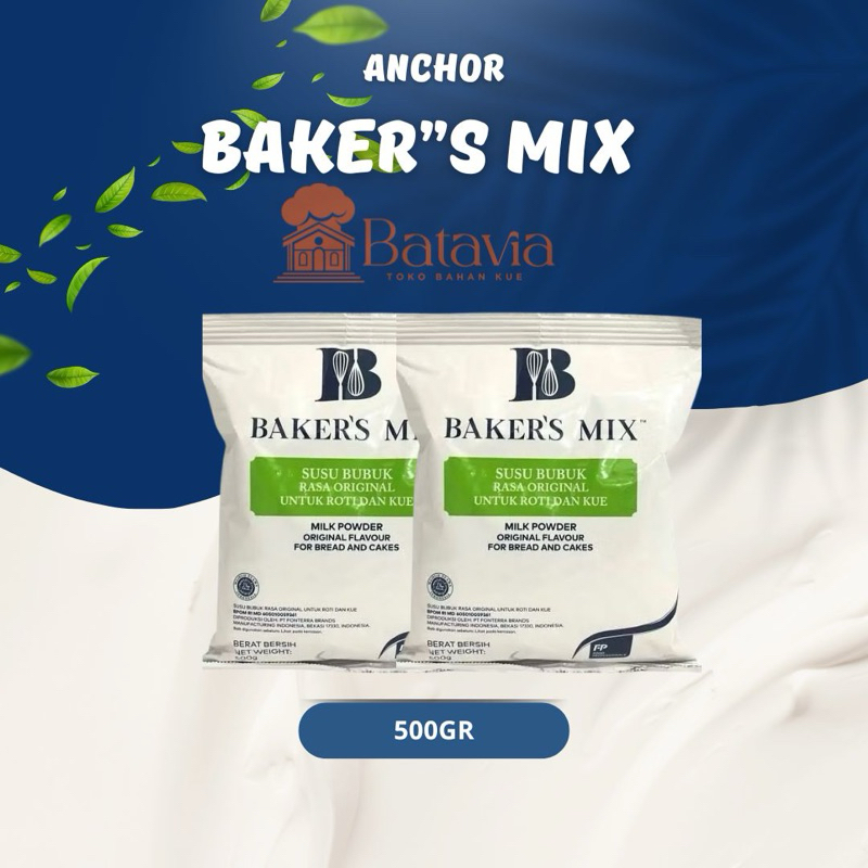 

Bakers Mix 500gr Anchor | Anchor Bakers mix susu bubuk 500gr