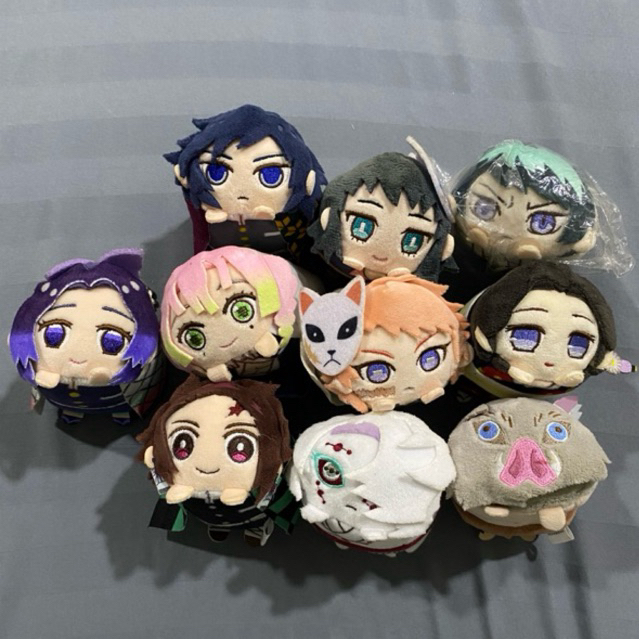 OFFICIAL PLUSH plushie boneka Demon Slayer DS KNY Kimetsu No Yaiba Shinobu Giyu Makomo Yoshiro Mitsu