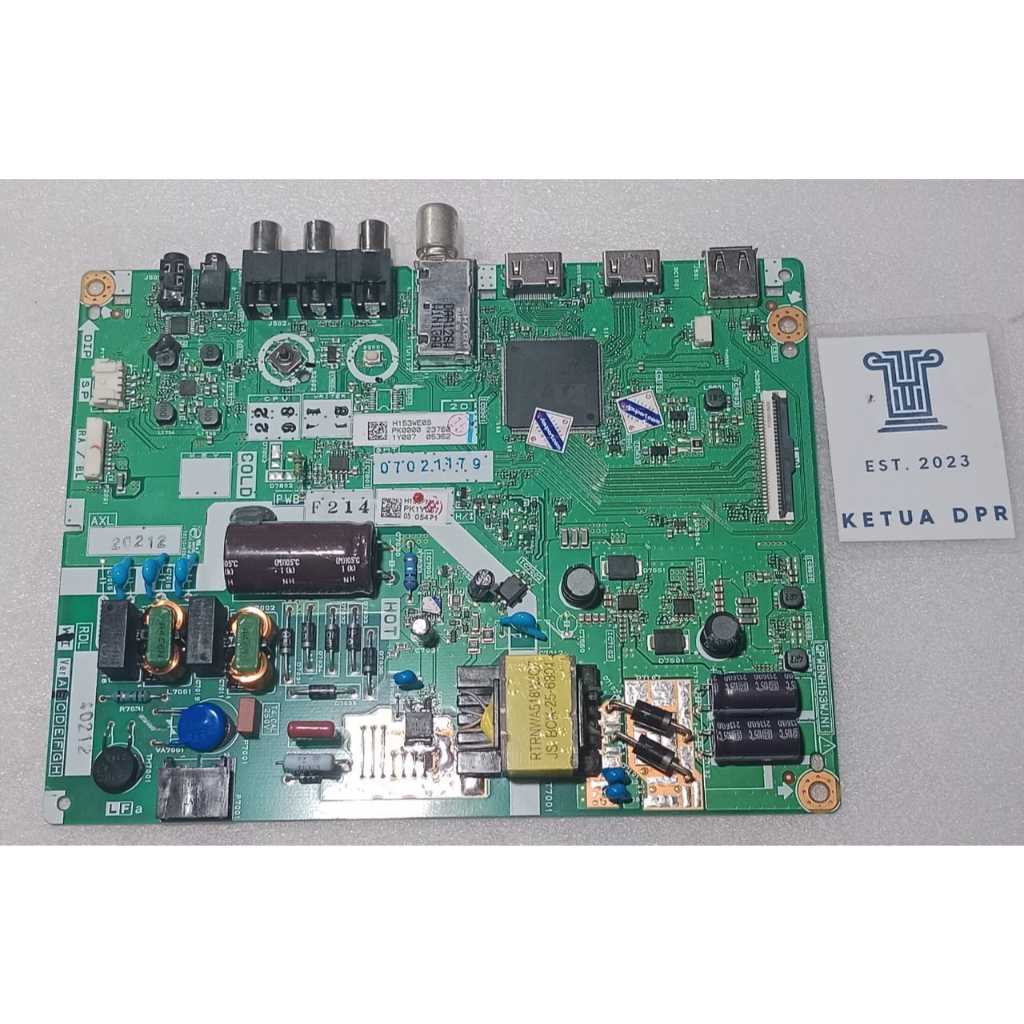 ORIGINAL MODUL PCB MAINBOARD MAIN UNIT MESIN LCD TV SHARP 2T-C32DD1I/DC1I/GD1400I/GD1500I/GD1600I SE