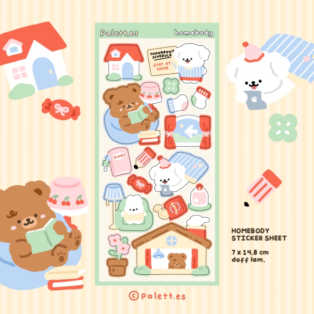 

Palett.es - Homebody Sticker Sheet