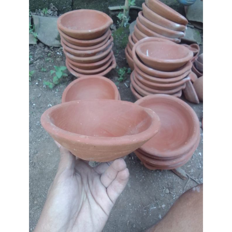 Kowi tanah liat Diameter 15 cm