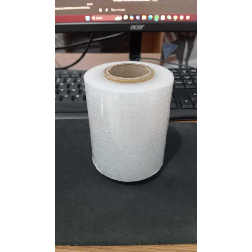 

PLASTIK WRAPING 10CM X 300 METER PLASTIK FILM PACKING ONLINESHOP DAN SPAREPART MAKANAN