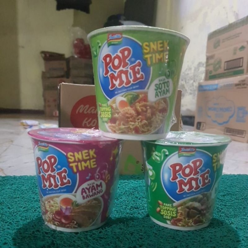 

INDOMIE Pop Mie SNEK TIME Kemasan MINI