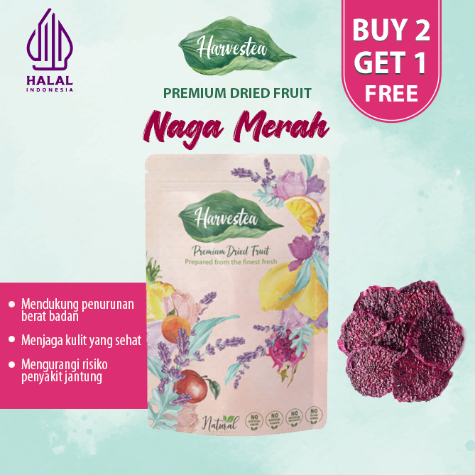 

HARVESTEA HALAL RED DRAGON DRIED FRUIT | BUAH KERING NAGA MERAH