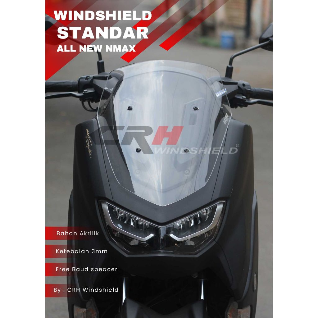 Windshield Yamaha Nmax New | visor all New Nmax | Visor Nmax New Standar | Visor Nmax new