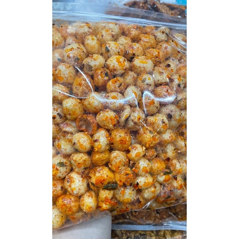 

[1KG]Cimol Crispy PEDAS DAUN JERUK PREMIUM ASLI BANGKA