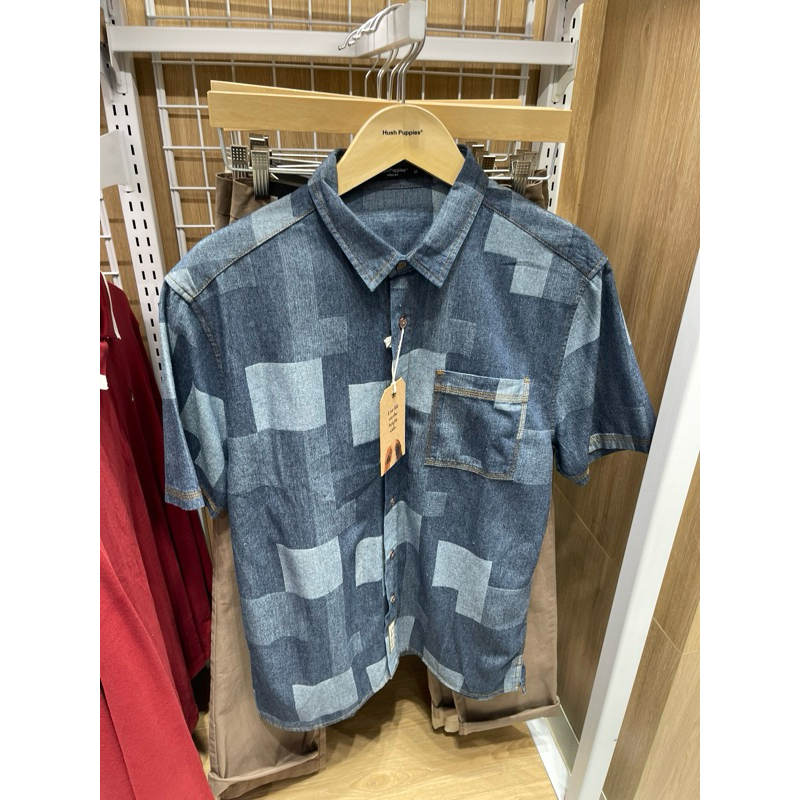 Kemeja Pria Hush Puppies Original Amonn