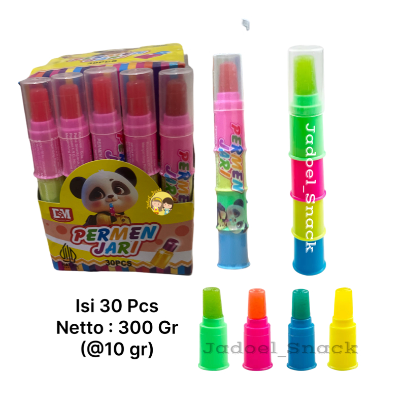 

Permen Jari 30 X 10 Gr Rasa Buah by Jadoel_Snack