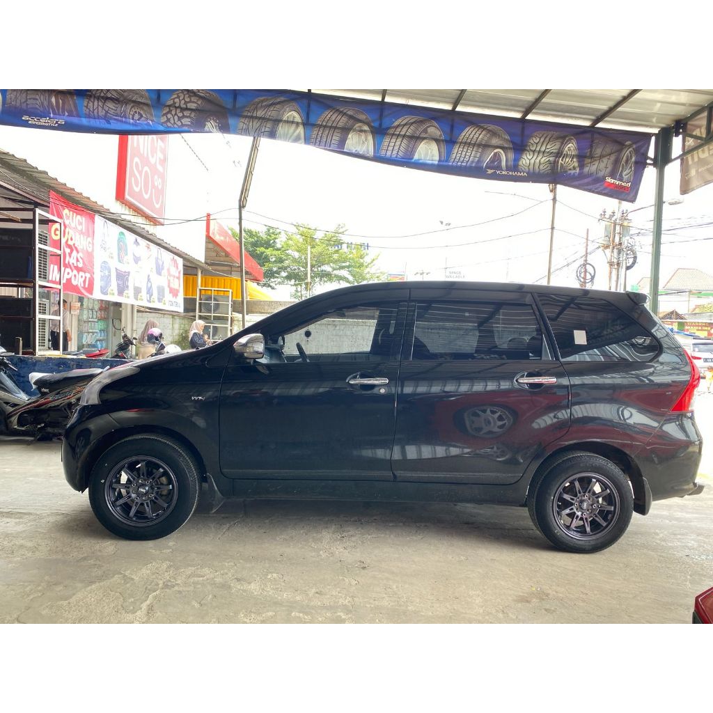 PAKET VELG PLUS BAN ACCELERA 185 65 R15 UNTUK MOBIL AVANZA USE VELG HSR TIKALA RING 15