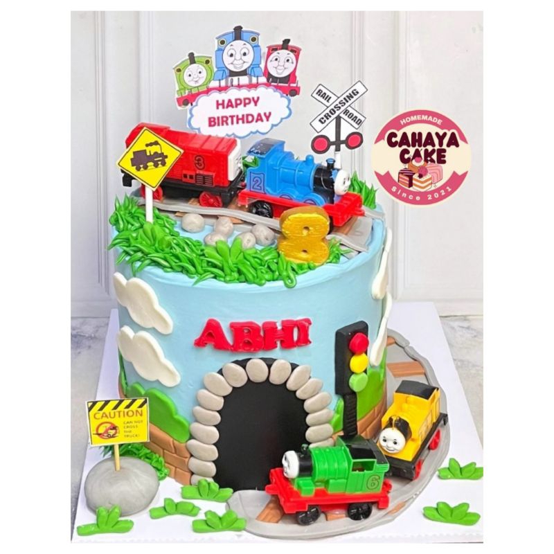 

Kue Ulang Tahun Kereta / Train Cake Custom / Custom Cake