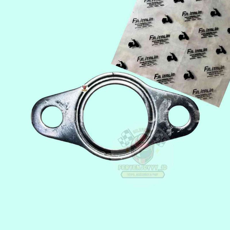 PAKING GASKET KNALPOT FA ITALIA VESPA PTS SPECIAL DARLING SS90 ET3 PRIMAVERA SMALLFRAME