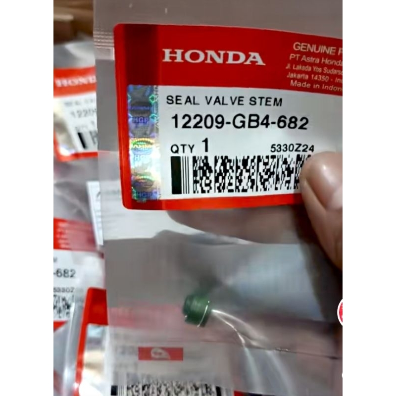 Seal sil klep GB4 honda Astrea / astrea star / prima / grand / impressa / legenda / win / supra Orig