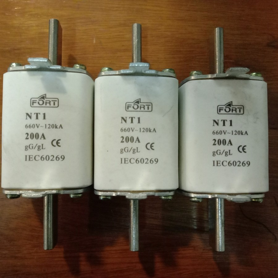 NH Fuse Link size NH-1 (NT-1) FORT 63,80,100,125,160,200,250A