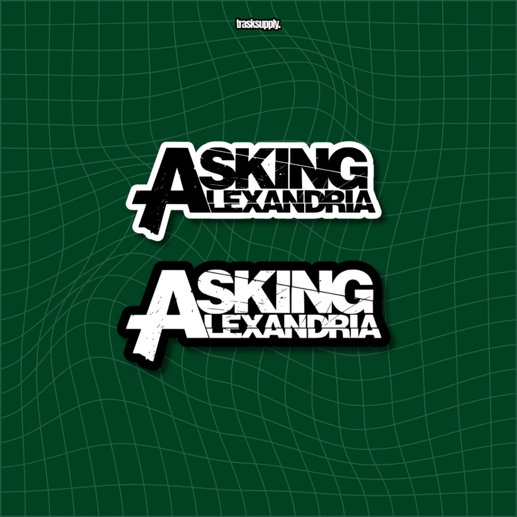 

Sticker Asking Alexandria - STICKER BAND