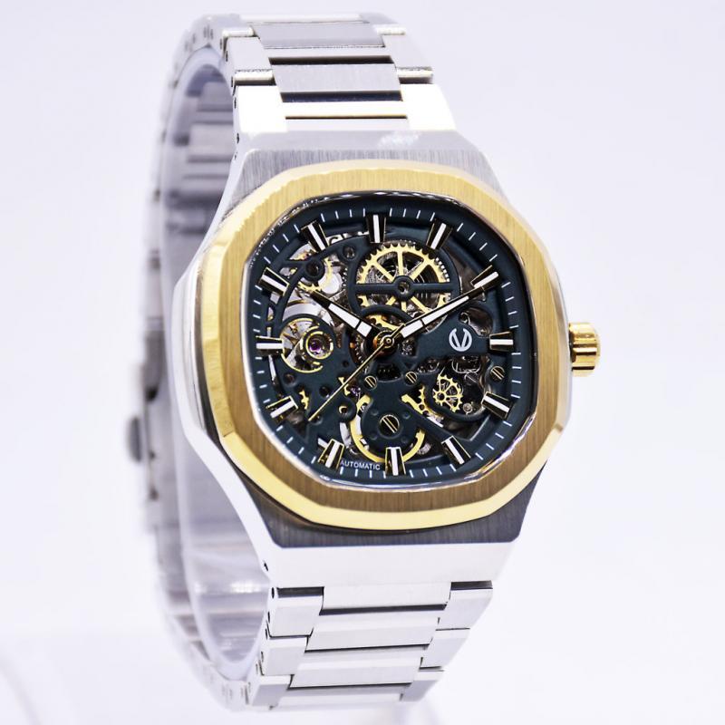 Jam tangan pria Christ Verra CV 114826G-13 GRN Automatic