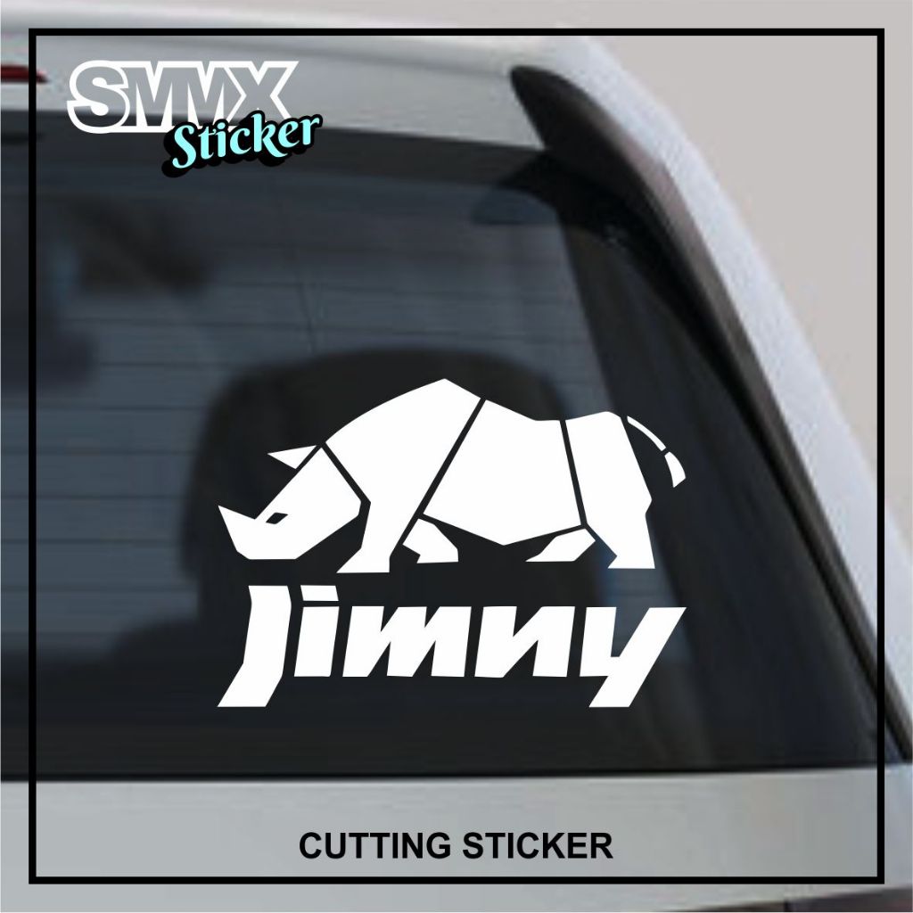 Cutting Sticker Stiker Logo Katana Jimny Badak waterproof