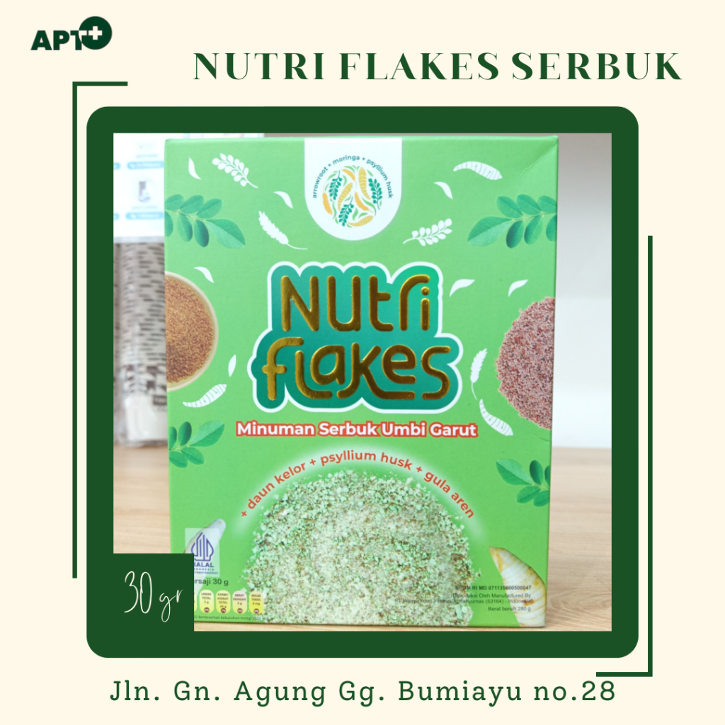 

NUTRI FLAKES SERBUK 30 GR