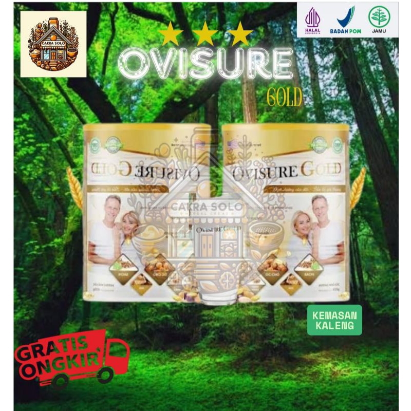 

OVISURE GOLD Asli USA KALENG 650 Gram - Susu Terapi Atasi Nyeri Sendi Tulang Dan Otot