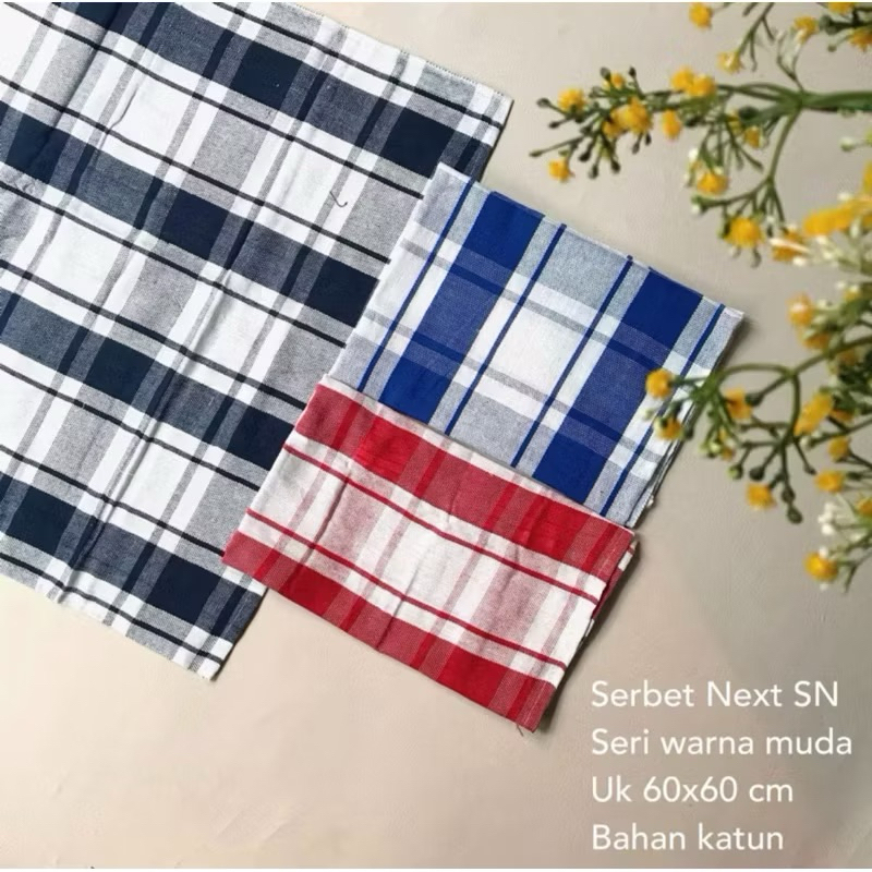 SERBET JUMBO TEBAL/SERBET TANGAN JUMBO/SERBET TERMOS/LAP PIRING JUMBO UKURAN 60x60 CM PER 1 LUSIN