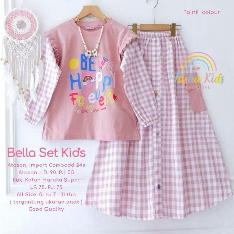 Bella Set Sablon anak tanggung