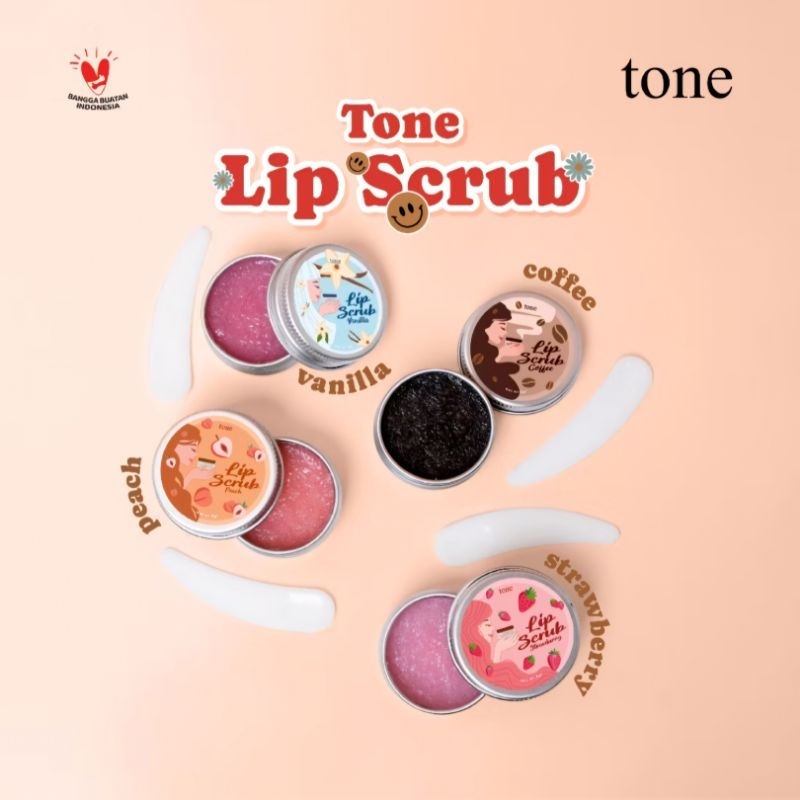 TONE Lip Scrub | Scrub Eksfoliasi Bibir | Perawatan Bibir | Treatment Bibir