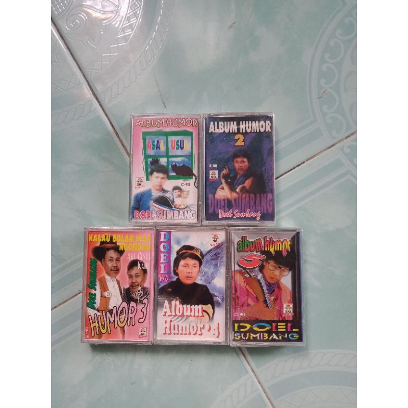 Kaset Doel sumbang paket album humor 1 sampai 5