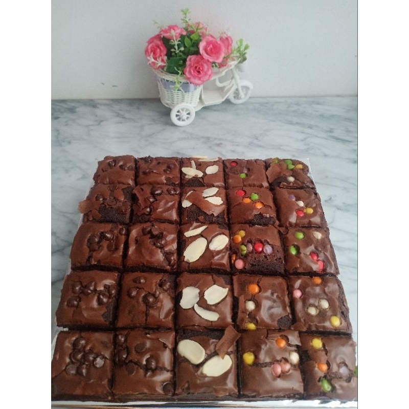 

Brownies panggang fugy