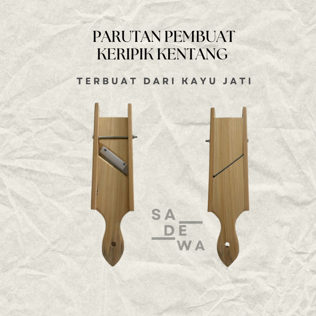 PENGIRIS KERIPIK, KENTANG, TEMPE / PASAH SERBAGUNA