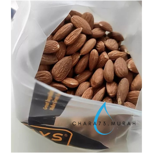 

Almond Utuh Panggang 1KG / Roasted Whole Almond 1KG Terbaik !!