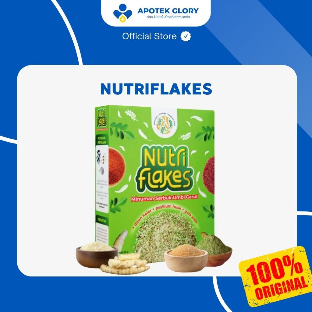 

NUTRIFLAKES MINUMAN SERBUK UMBI GARUT