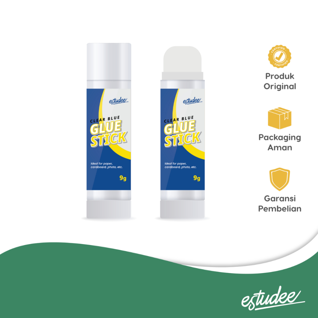 

ESTUDEE GLUE STICK BLUE TRANSPARENT 9GR ES-GS9T