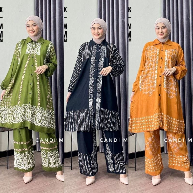 SETELAN RAYON/ ONE SET TWILL PREMIUM SETELAN CELANA PANJANG SETELAN CELANA/ SETELAN WANITA/ SETELAN 