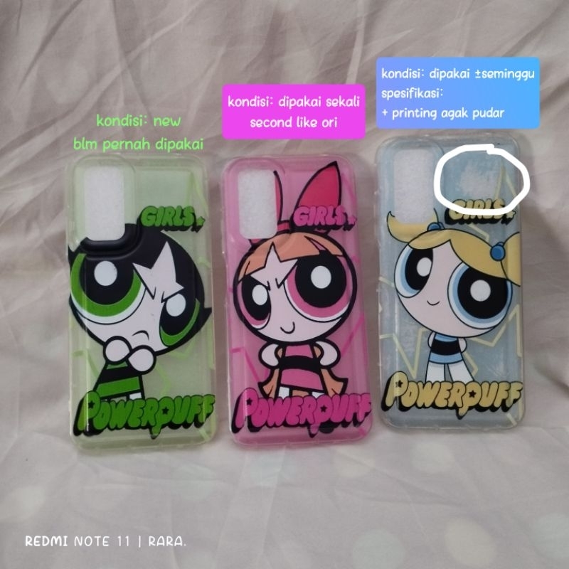 [PRELOVED] Case Redmi Note 11 Powerpuff