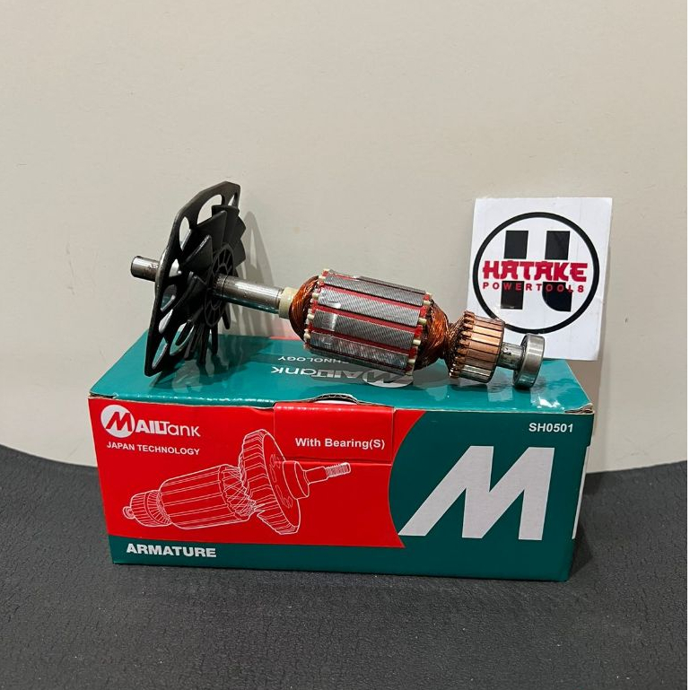 MAILTANK SH0501 ARMATURE MESIN GERINDA SH05 ORIGINAL / ANGKER GERINDA
